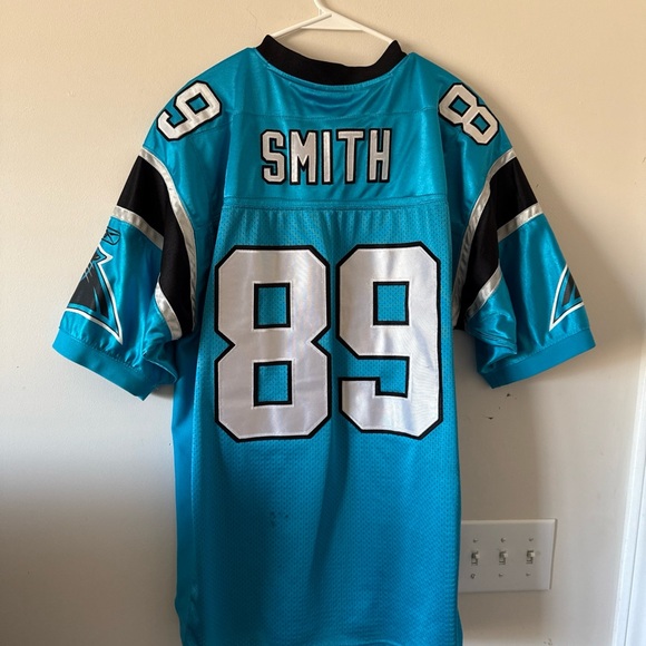 Reebok Teal and Black Men's Jersey - Picture 6 of 6